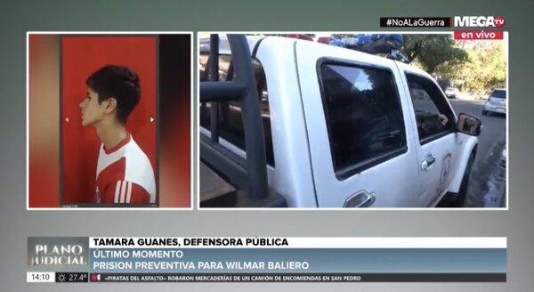 Wilmar Baliero sostiene que es inocente y que solo "escuchó una explosión" - Megacadena — Últimas Noticias de Paraguay
