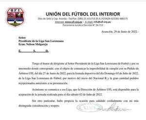 Suspenden semifinal en Juvenil por falta de árbitros UFI - San Lorenzo Hoy