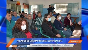 Privados de Libertad de Tacumbú se certificaron en instalación de acondicionadores de aire.