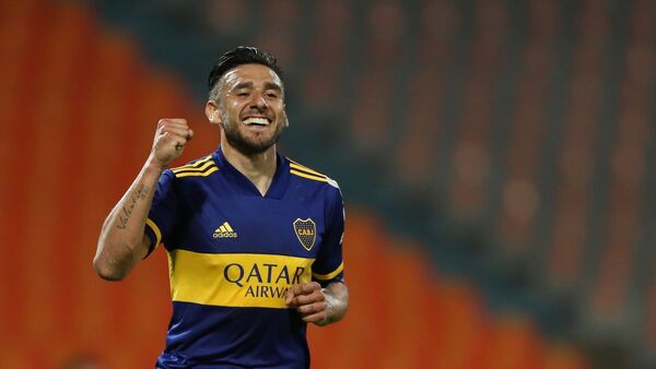 Eduardo Salvio se despide de Boca