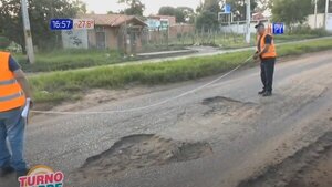 Prometen reparar calamitosa y peligrosa avenida en San Lorenzo | Noticias Paraguay
