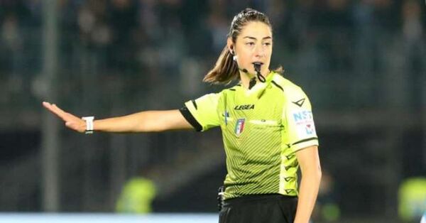 Ferrieri Caputi, primera mujer árbitra en la Serie A italiana