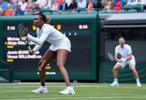Venus Williams volvió con 42 años a Wimbledon