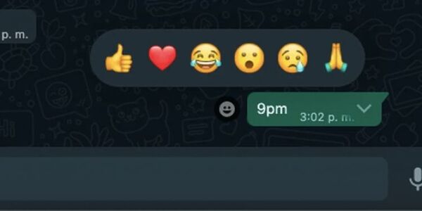 WhatsApp permitiría reaccionar a los mensajes con cualquier emoji