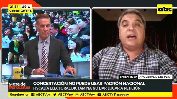 Liberales ningunean dictamen de fiscala sobre uso de padrón nacional - Política - ABC Color