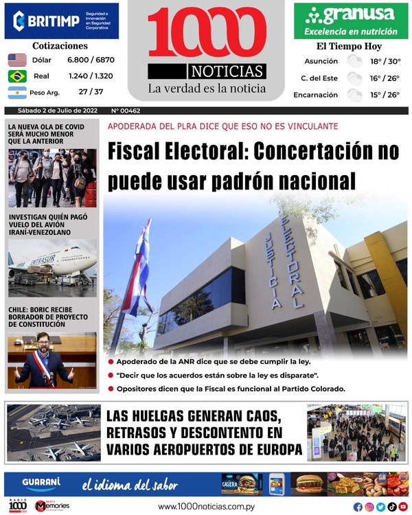 2 Julio 2022 | 1000 Noticias
