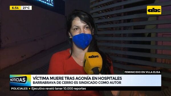 Feminicidio en Villa Elisa - ABC Noticias - ABC Color