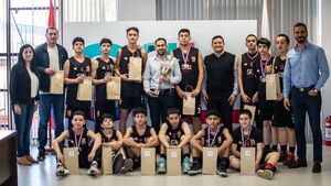 Salomón recibió a los campeones de la U14 - San Lorenzo Hoy