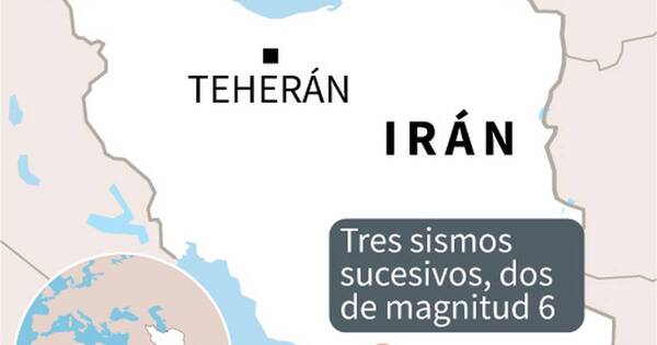 La Nación / Tres terremotos en Irán dejan cinco fallecidos e innumerables daños materiales