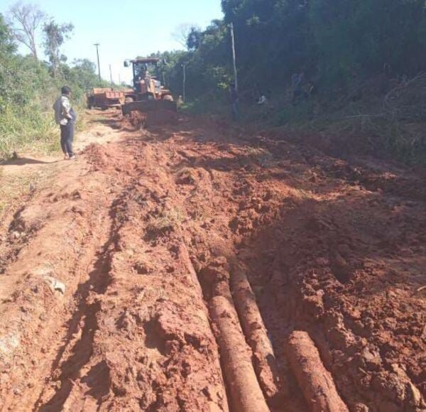 Reparan finalmente camino vecinal en San Juan Nepomuceno - Nacionales - ABC Color