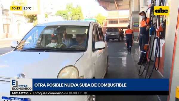 Otra posible suba de combustible  - ABC Noticias - ABC Color