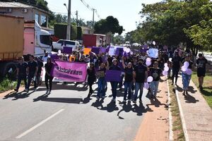 El grito de “justicia para Karen” retumba desde San Pedro - Nacionales - ABC Color