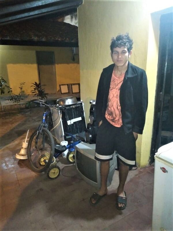 Detienen a joven involucrado en robo domiciliario y recuperan varios artículos en Yaguarón - Nacionales - ABC Color