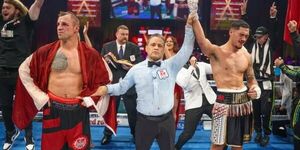 Peleó 10 rounds con la mandíbula fracturada y se coronó campeón mundial