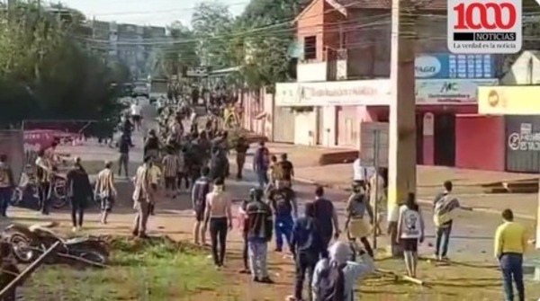 Enfrentamiento entre barras del Sportivo Luqueño en Cambyretá | 1000 Noticias