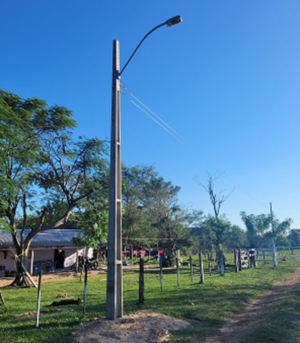 ANDE invirtió G. 360 millones para mejorar el servicio de electricidad brindado a 170 familias de San Pedro - .::Agencia IP::.