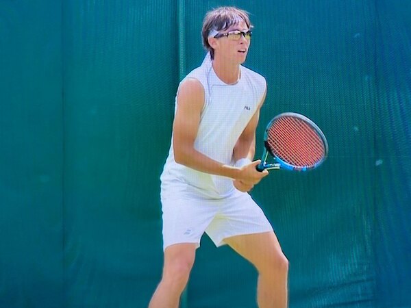 Gran debut de Martín Vergara en Wimbledon Junior