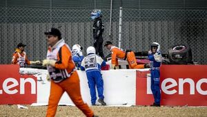 Terrible accidente en el Gran Premio de Gran Betraña