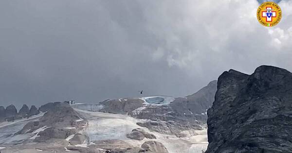La Nación / Reportan 5 muertos tras desprendimiento de parte de un glaciar en los Alpes italianos