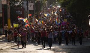 Diario HOY | Más de 5.000 personas reivindicaron igualdad de derechos en la Parada del Orgullo LGBTIQ+ 2022