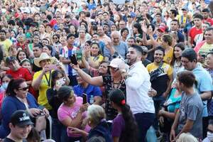 Luqueños coparon ciclovía y festejaron a lo grande el Kure Luque Ára •