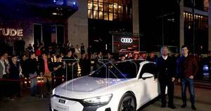 La Nación / Audi presentó en el país el RS e-tron GT: 100% eléctrico