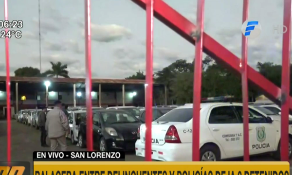 Balacera tras asalto a una playa de vehículos en San Lorenzo | Telefuturo