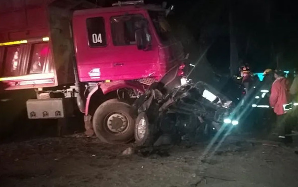 Subcomisario muere en triple choque que involucró a diputado D'Ecclesiis en San Pedro  – Prensa 5