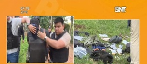 Enfrentamiento a tiros entre policías y delincuentes en San Lorenzo - SNT