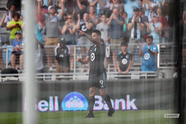 Luis Amarilla registra un bonito gol en el triunfo del Minnesota United en la MLS