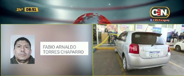 Inspeccionan auto del escolta presidencial - C9N