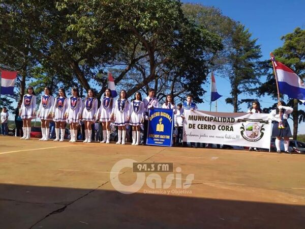 Cerro Corá festejo 2 años de distritación