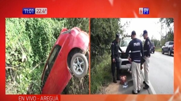 ¡Trágico! Conductoras discuten y vuelcan, una de ellas murió | Noticias Paraguay