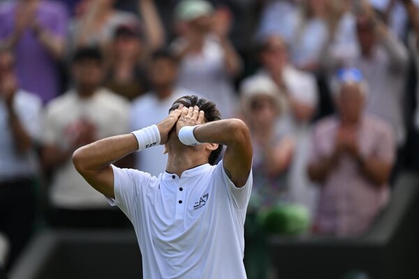 El chileno Cristian Garín, a cuartos de un Grand Slam por primera vez en su carrera