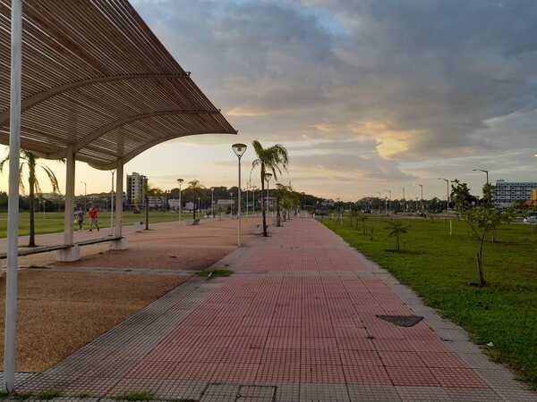 Relevan datos para la instalación total de luces LED en zona del Paseo Villa Baja y la costanera