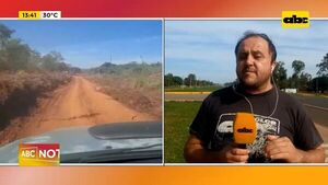 Menonitas reparan caminos en el norte  - ABC Noticias - ABC Color