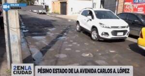 La Nación / Clausuran Carlos A. López casi Paiva en Sajonia tras reclamo por baches