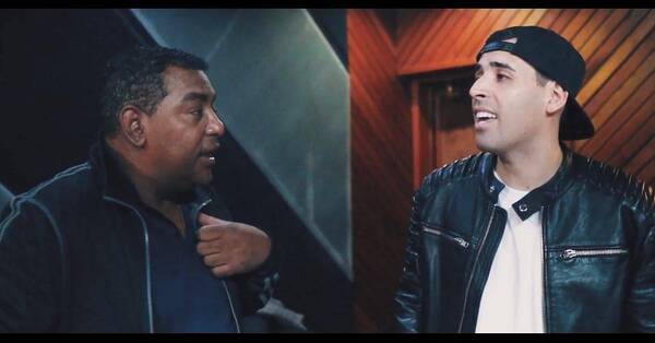 Crónica / [VIDEO] Camarasa presentó su canción con el cantante de "Raça Negra"