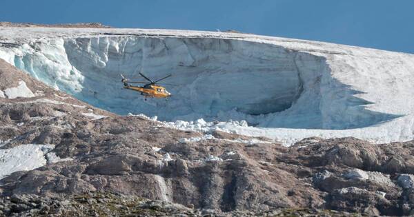 La Nación / Alpes italianos: ascienden a 8 muertos por el desprendimiento de un glaciar