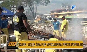 Kure Luque Ára fue verdadera fiesta popular - Paraguaype.com