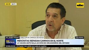 Menonitas reparan caminos en el norte - ABC Noticias - ABC Color