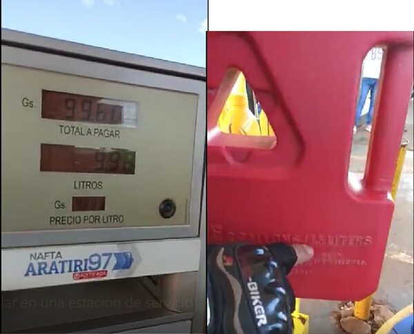 Cómo controlar la carga justa de combustible en una estación de servicio - Nacionales - ABC Color