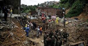 La Nación / Intensas lluvias dejan 7 muertos y más de 50.000 personas sin hogar en Brasil