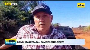 Menonitas reparan caminos en el norte - ABC Noticias - ABC Color
