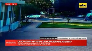 Cayó autor material de homicidio de José Carlos Acevedo. - ABC Noticias - ABC Color