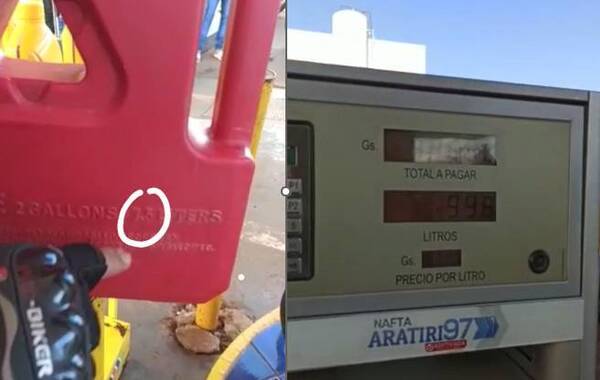 Crónica / [VIDEO] Petropar he'i que sus maquinitas que cargan nafta no mienten
