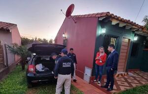 Allanan viviendas por denuncias de estafas en Luque
