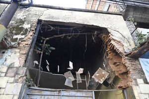 Otra casa patrimonial se derrumba en Asunción - Nacionales - ABC Color