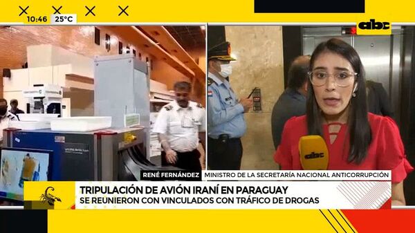 Tripulación se reunió con vinculados al narcotráfico y trata. - ABC Noticias - ABC Color