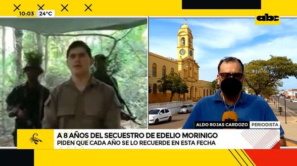 8 años del secuestro de Edelio Morínigo - ABC Noticias - ABC Color